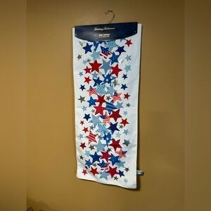 Tommy Bahama Patriotic Star Table Runner